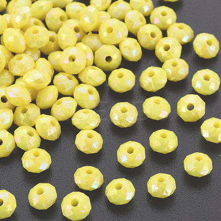 Opaque Acrylic Beads LS-MACR-Q239-018C-02-1