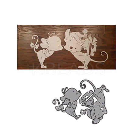 Carbon Steel Cutting Dies Stencils DIY-K026-09-1