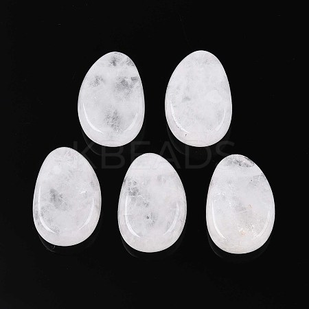 Natural Quartz Crystal Pendants G-N349-08N-1