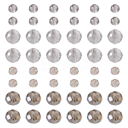 120Pcs 4 Styles Electroplate Glass Beads EGLA-TADJ0001-13B-1