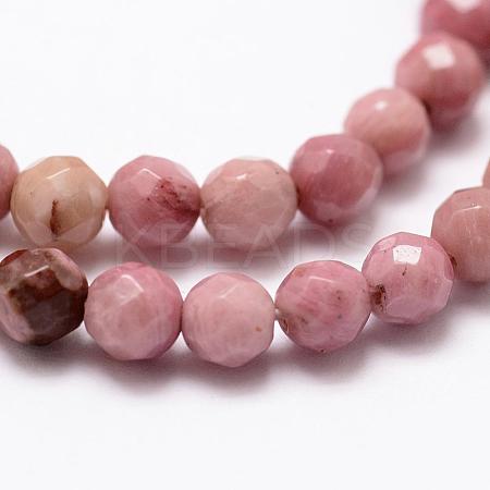 Natural Rhodonite Beads Strands G-G545-30A-1