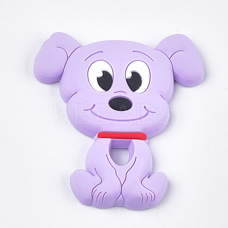 Food Grade Eco-Friendly Silicone Puppy Beads SIL-T052-07G-1