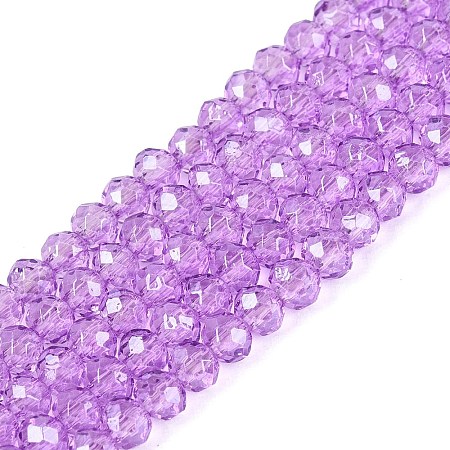 Baking Paint Glass Beads Strands EGLA-Q120-D-A03-1