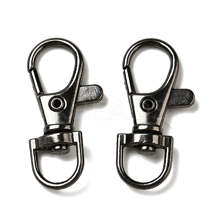 Tibetan Style Alloy Swivel Clasps PALLOY-F210-02B-1