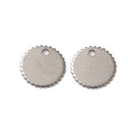 201 Stainless Steel Pendants STAS-I330-051P-1