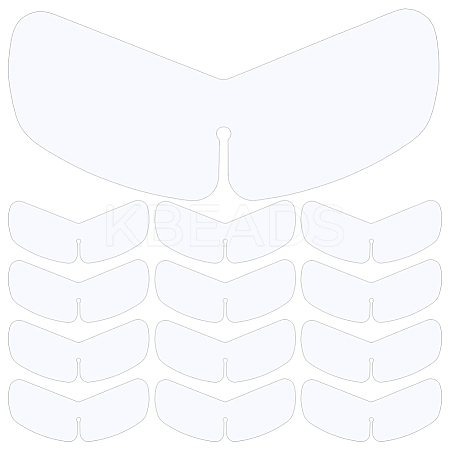 PVC Shirt Collar Shaping Support LS-FIND-WH0159-20B-1