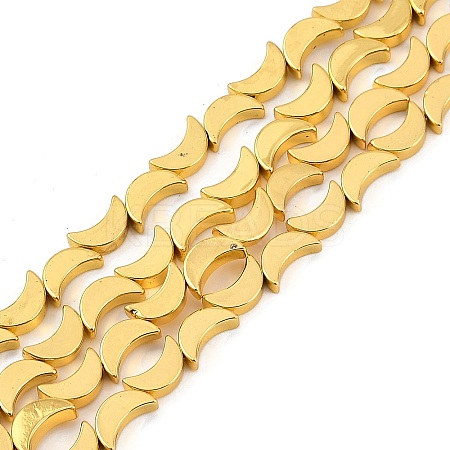 Electroplated Synthetic Non-magnetic Hematite Beads Strands X-G-C156-03G-1