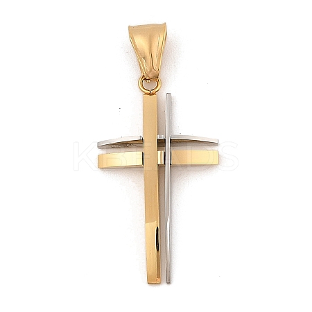 Tarnish Resistant 304 Stainless Steel Pendants STAS-H360-06GP-1-1