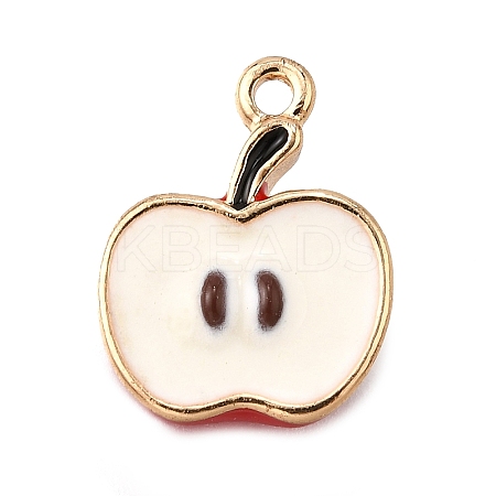 Alloy Enamel Pendants ENAM-D303-06G-01-1