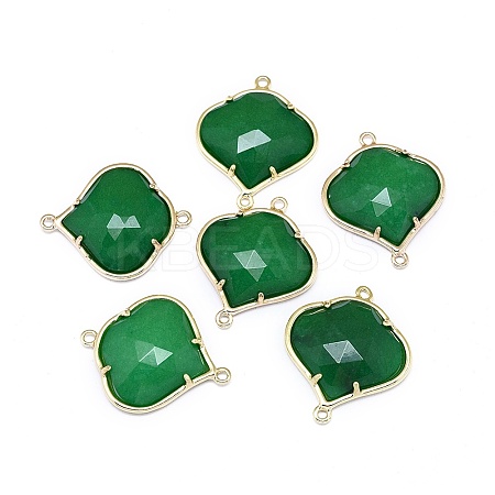 Natural Jade Links connectors G-L514-018A-1