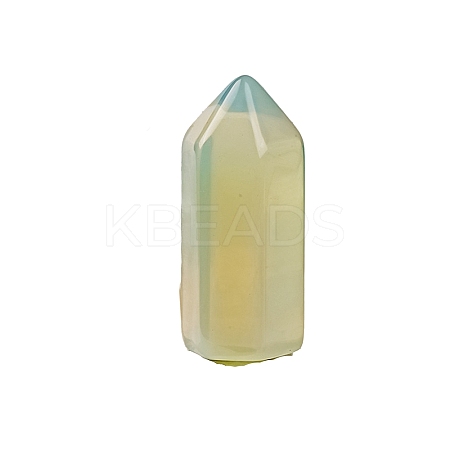 Pointed Tower Opalite Healing Stone Wands PW-WG87518-10-1