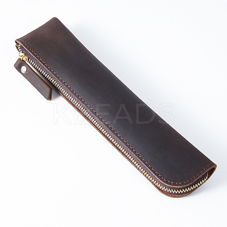 Rectangle Leather Pen Bags AJEW-WH20001-27A-03-1