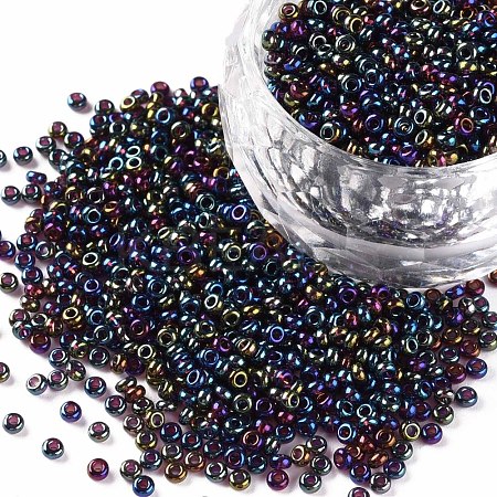 12/0 FGB Grade A Round Glass Seed Beads SEED-Q010-F557-1