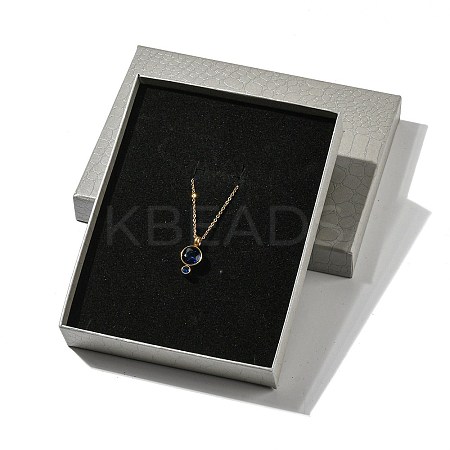 Python Pattern Cardboard Jewelry Set Boxes LS-CBOX-L007-008B-01-1