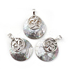 Shell Pendants KK-F751-L-B04-1