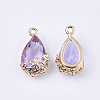 Transparent Glass Pendants LS-X-GLAA-T007-05D-2