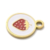 304 Stainless Steel Fruit Enamel Pendants LS-STAS-G362-04G-07-2