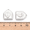 304 Stainless Steel Pendants STAS-T067-82P-3