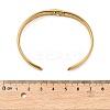 12MM 304 Stainless Steel Lotus Flower Cuff Bangles for Women LS-BJEW-P359-01G-3