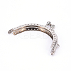 Iron Purse Frame Kiss Clasp Lock LS-FIND-WH0052-91D-2