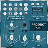 DIY Beads Jewelry Making Finding Kit GLAA-AR0001-60-2