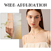 Eco-friendly Brass Micro Pave Clear Cubic Zirconia Pendants KK-BBC0005-17-5