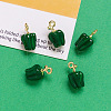 Alloy Enamel Pendants X-INS-PW0002-09B-1