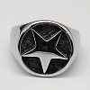 Tarnish Resistant Unique Men's Wide 304 Stainless Steel Rings RJEW-F006-032-20mm-1