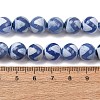 Natural Tibetan Wave Pattern dZi Agate Beads Strands G-B084-A05-02-3