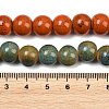 Handmade Fancy Antique Glazed Porcelain Ceramic Round Beads Strands PORC-L019-10mm-M-3