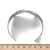 304 Stainless Steel Cuff Bangles for Women BJEW-G750-01P-3