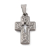 304 Stainless Steel Pendants X-STAS-P241-10P-1