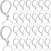 60Pcs 304 Stainless Steel Leverback Earring Findings STAS-SP0001-21P-1