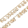Handmade Brass Flat Round Chains CHC-Z001-03KCG-1