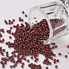 11/0 Grade A Baking Paint Glass Seed Beads X-SEED-N001-A-1039-1