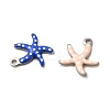 304 Stainless Steel Enamel Charms X-STAS-Q363-14I-P-2
