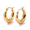 PVD Vacuum Plating 304 Stainless Steel Chunky Hoop Earrings for Women LS-EJEW-F280-06A-G-2
