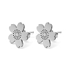 Non-Tarnish 304 Stainless Steel Stud Earrings EJEW-K285-06P-1