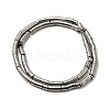 Non-magnetic Synthetic Hematite Beads Strands G-K011-4x1mm-03-2