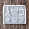 Butterfly & Heart & Bottle DIY Silhouette Silicone Pendant Molds LS-SIMO-H019-04A-4