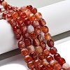 Natural Agate Beads Strands G-G172-02-3