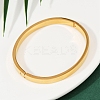 201 Stainless Steel Bangles for Women BJEW-B138-05G-3