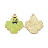 Halloween Theme Rack Plating Alloy Enamel Pendants PALLOY-O109-51LG-1