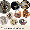 150Pcs 15 Styles Wooden Buttons DIY-PH0031-07-3