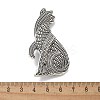 Persian Cat Alloy Brooches JEWB-Q004-03AS-6