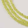 Glass Beads Strands GLAA-E406-08-3
