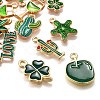 20Pcs 10 Styles Alloy Enamel Charms ENAM-FP0002-41-3