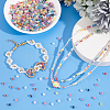10 Set 10 Colors Transparent Glass Beads GLAA-PH0003-34-2
