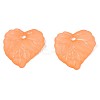 Transparent Acrylic Pendants TACR-S157-01F-2