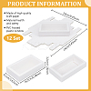 Cardboard Drawer Gift Storage Boxes with Clear Cover CON-WH0092-72C-01-2